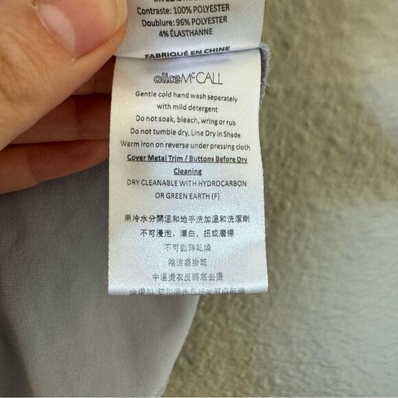 Alice McCall Blue On & On Cutout Maxi Dress Size 0 - Picture 8 of 10